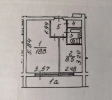 Продажа, Однокомнатная квартира, Зеленоград, 8-й мкр., к.828Б, м.Речной вокзал по цене 5 400 000 руб - фото 1