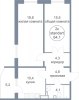 Продажа, Двухкомнатная квартира, Голубое, ул.Парковый б-р, д.2, к.5 по цене 7 940 000 руб - фото 1