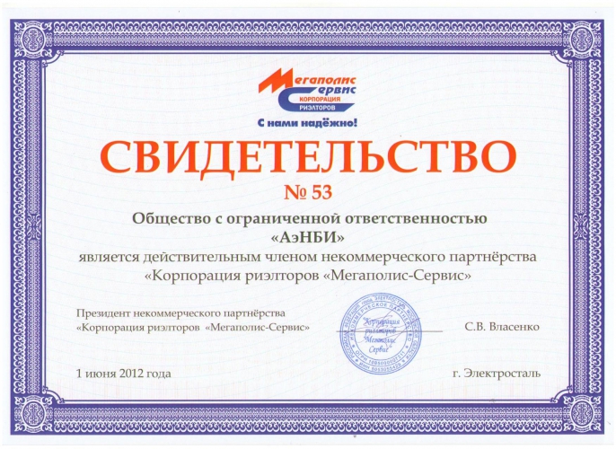 Мегаполис сервис АэНБИ Мегаполис сервис АэНБИ